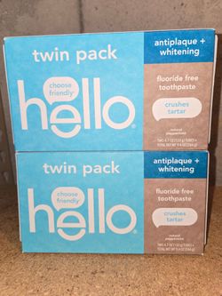 Hello Fluoride Free Toothpaste