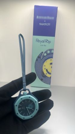 Royal Pop Blue Silicone Watch Brand New