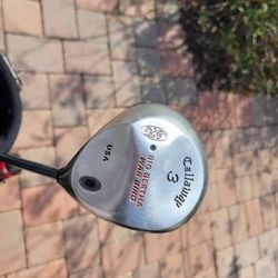 Callaway big Bertha S2H2 3 wood RCH firm graphite shaft
