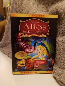 Alice in Wonderland The Masterpiece. Edition. DVDs in great condition