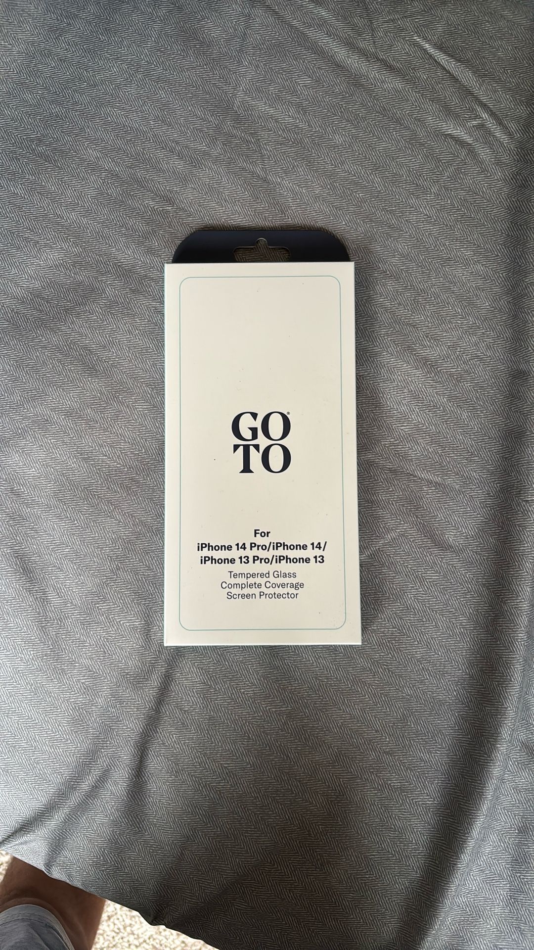 Tempered Glass Screen Protector for iPhone 14/14 Pro & 13/13 Pro – GOTO Brand
