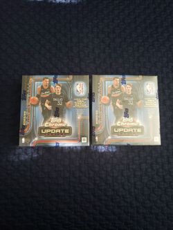 2025 Topps Chrome Update Basketball Mega Box