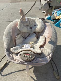 Fisherprice bouncing & high chair