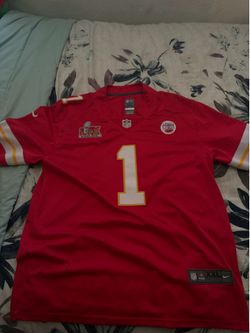 Signed Xavier Worthy NFL Chiefs football jersey
