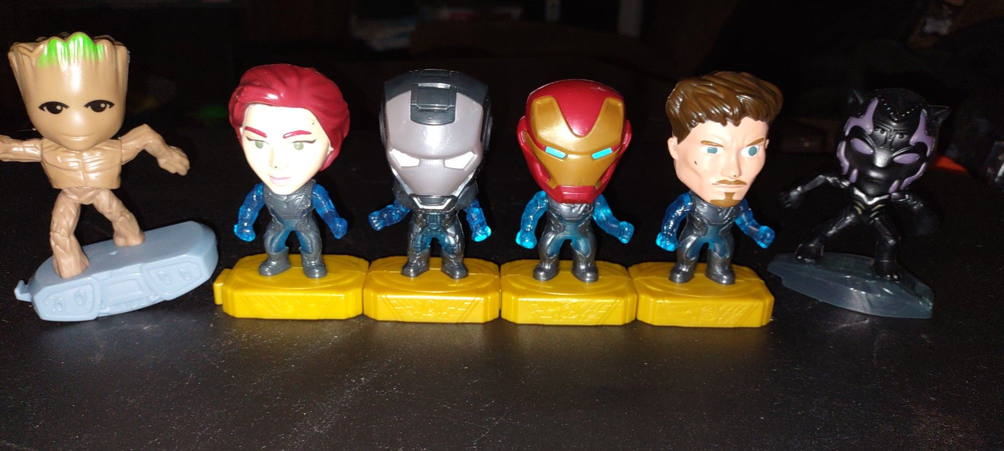 Marvel Gold Figurines