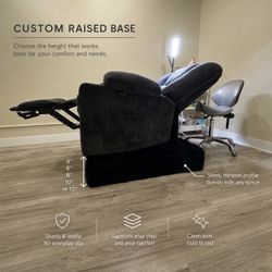 Custom Recliner Chair Risers / Lash Bed Platform
