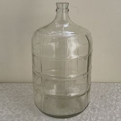  Glass Water Bottle Vintage 