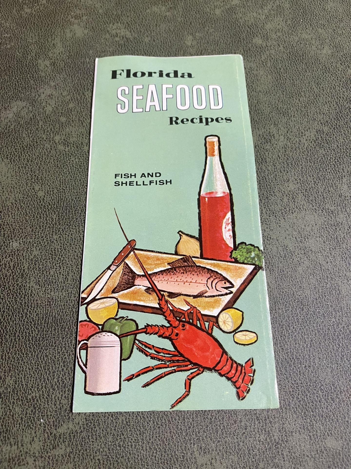 Vintage Florida Seafood Recipes Pamphlet