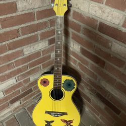 Rare custom Daisy Rock california acoustic Guitar