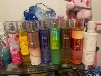 Brand New Bath and Body Works perfumes and lotions