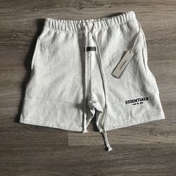 Fear of God Essentials Grey shorts  with bag #essentials #summer