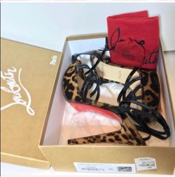 Christian Louboutin PASSIFLORE heels 38 ($1250)