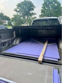 Free new random drywall pieces - moisture resistant