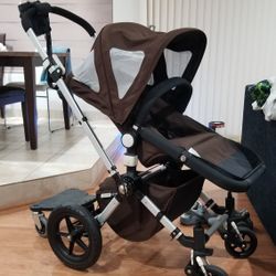 nuna trvl stroller with car seat TRVL LX Nuna Stroller Granite main image 1