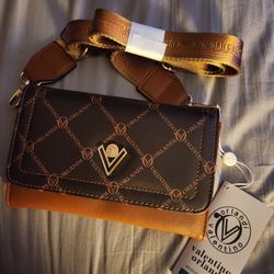 New Valentino Orlandi Crossbody Wallet Free Bonus