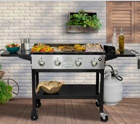 4 Burner Gas Griddle