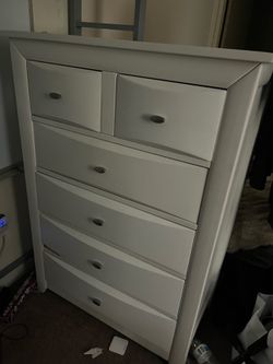 White dresser
