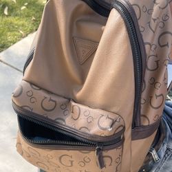 Guess Backpack Brown 