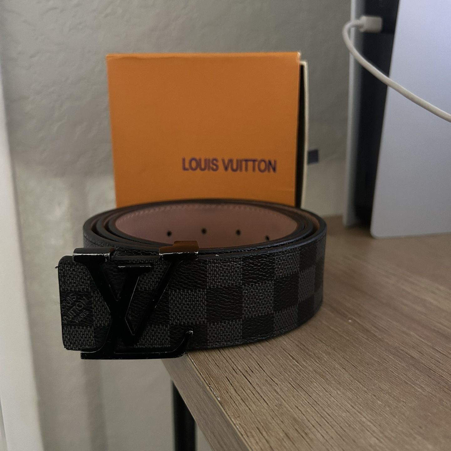 Louis Vuitton 40MM Damier Graphite Belt for Sale in Claremont, CA - OfferUp