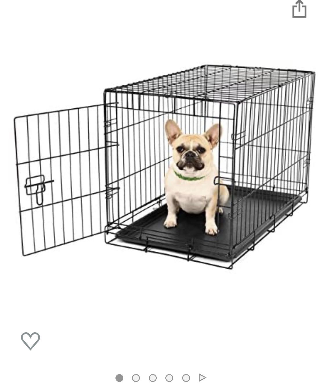 Dog Crate Cage - size medium adjustable
