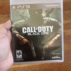 Ps3 Call Of Duty Black Ops (read The Description)