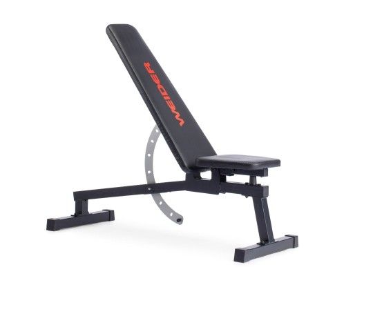 Weider Legacy Adjustable Bench with 14 Positions, 410 Lb. Weight Limit