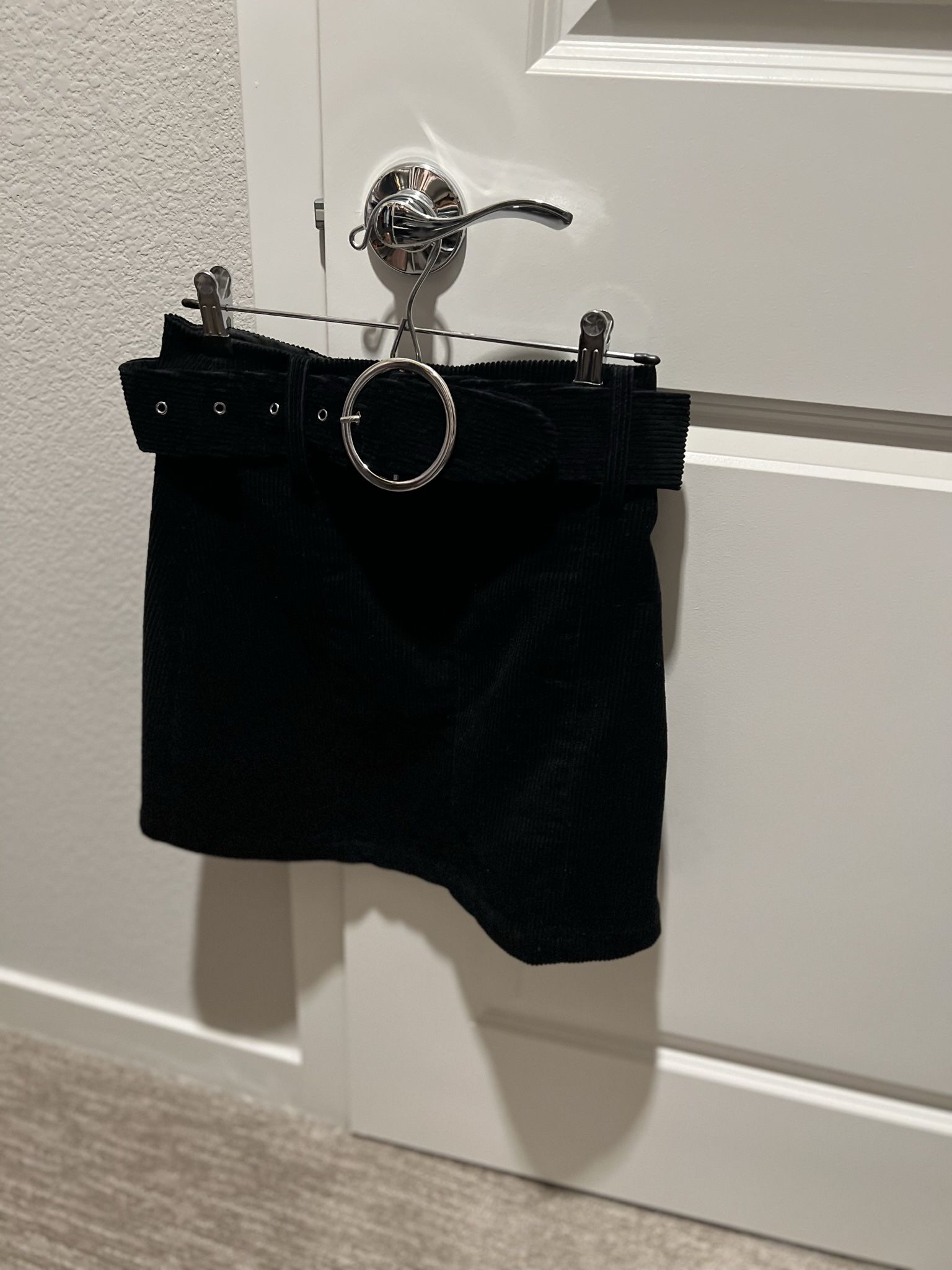 Zara Faux Suede Skirt