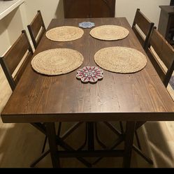 Counter Height Table w/ Chairs Included