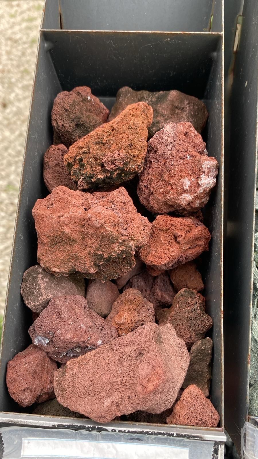 Red Lava Rock - Bag