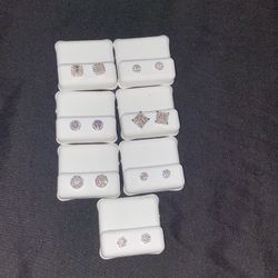 Moissanite Diamond Earrings