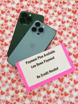 Apple iPhone 13 Pro 5G - $1 DOWN PAYMENT - NO CREDIT NEEDED
