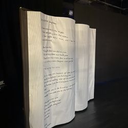 Giant 7ft book Prop 