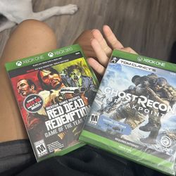 Red dead redemption, Ghost recon  breakpoint 