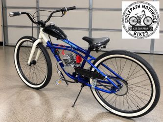 Felt aluminum frame motorized bicycle gas bike delivery available