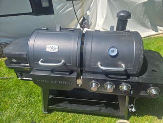 Pit Boss Smoker Gas Grill Combo