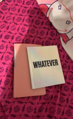 Name card and notebook