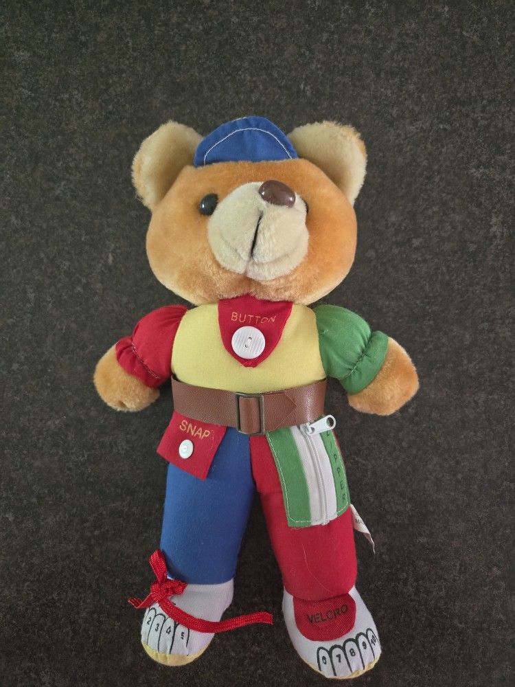 Dream Products Plush Bear Stuffed Dress Me 12" Toy