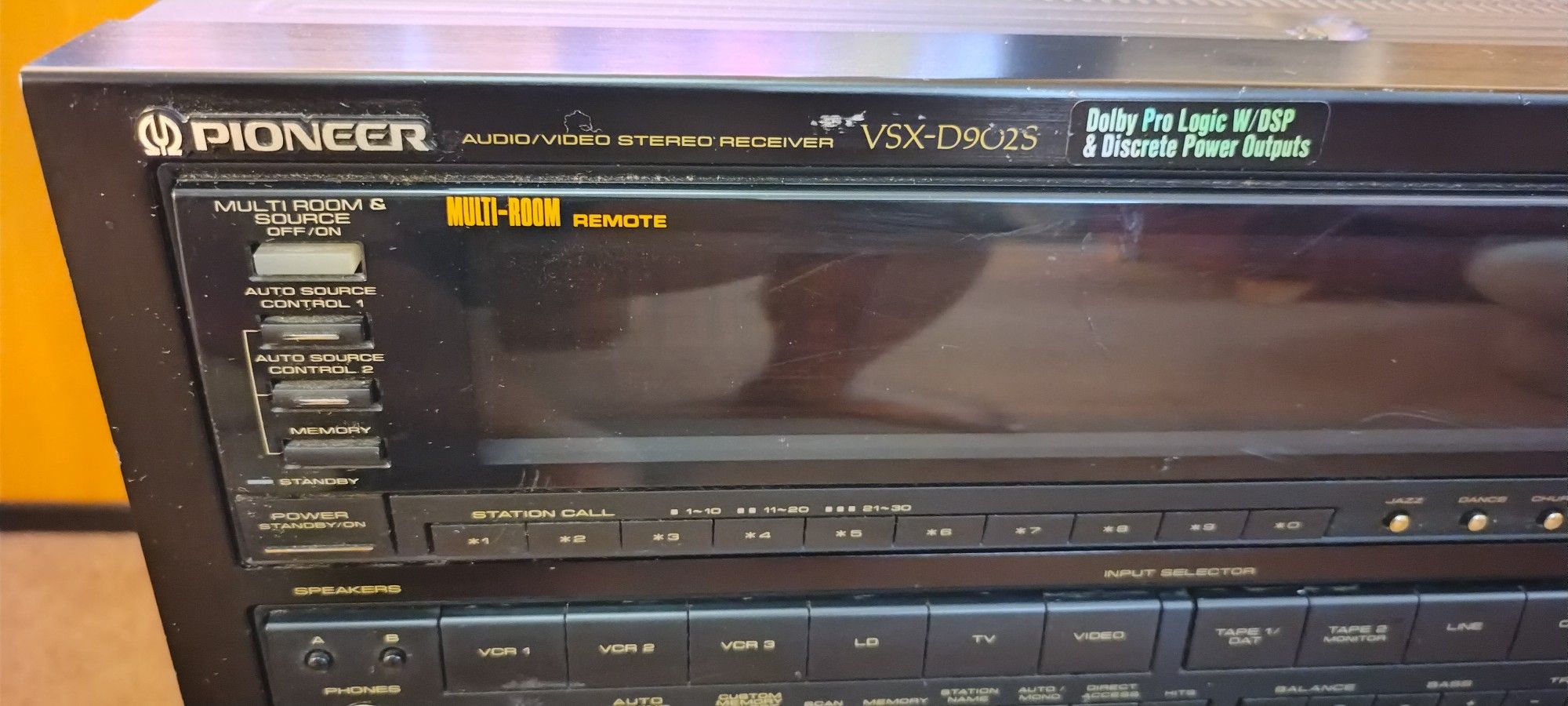 Pioneer Audio Video Stereo Receiver VSX-D902S 