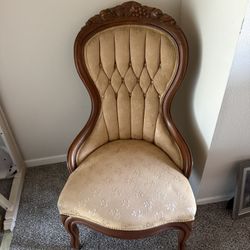 Victorian Parlor Chair 