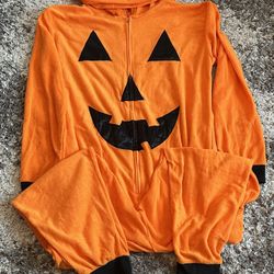 Adult Pumpkin Onesie