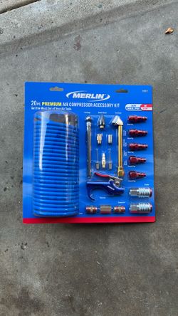 Air compressor accessory kit