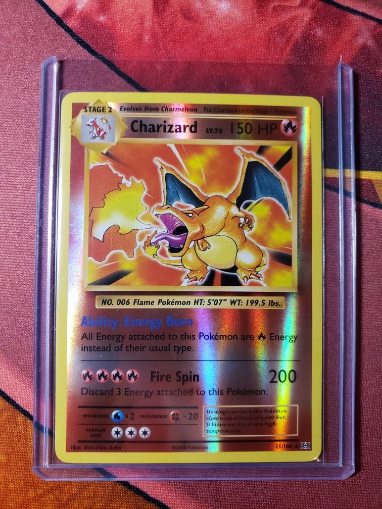 Pokemon Reverse Holo Charizard *Near Mint*