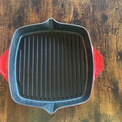 Made In France Cast Iron Grill Pan