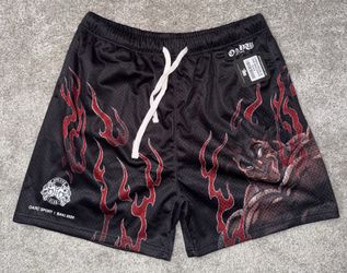 Darc Sport x Baki Hanma Ogre Mesh Shorts Size XL. Brand new with tags