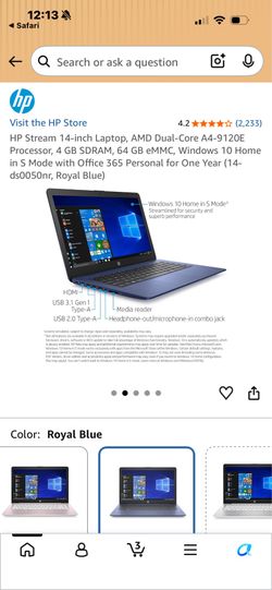 Hp labtop
