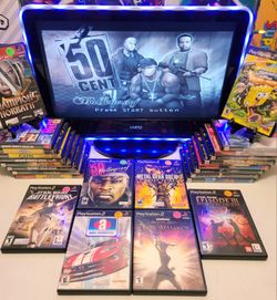 PS2 Vice City Jak Bulletproof Ratchet Clank Star Wars SpongeBob Wolverine Games