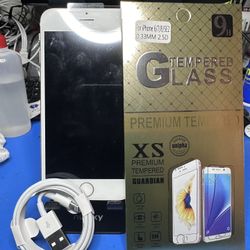 Apple Iphone 6s 16gb Unlocked for Any Carrier with Charger and Screen Protector