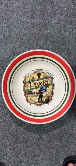 Castellania San Remo Pasta Bowl