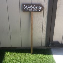 Wedding Sign