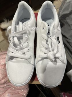 White Kids Vans 